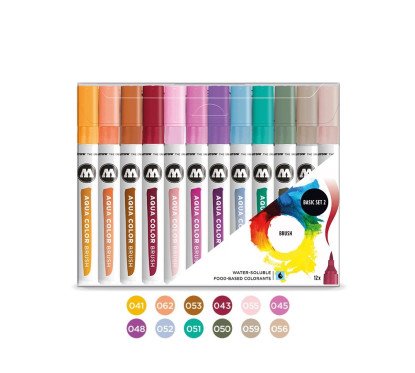 Rinkinys AQUA COLOR BRUSH BASIC SET 2