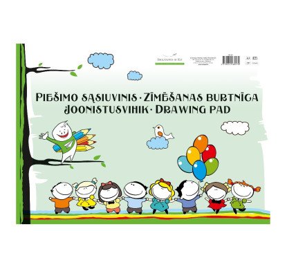 Piešimo sąsiuviniai 20 lap.A3 120g