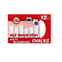 Kreida balta KOH-I-NOOR 12vnt.