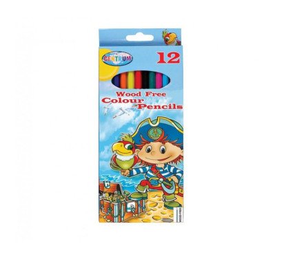 Pieštukai spalvoti 12 sp. Pirate Centrum