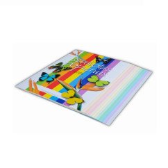 Popierius spalvotas pastelinės 10 sp.x 5 lapai, 80 g/m²