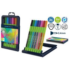 Fineliner Line-Up 0,4 Adjustable pencil case stand