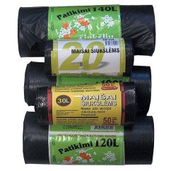 Šiukšlių maišelis storas