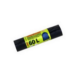Šiukšlių maišelis 60l užrišami