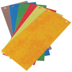 Kartoniniai skirtukai 4 spalv. X 25 vnt.