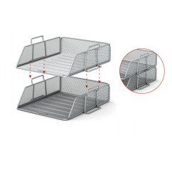 Dokumentų lentynėlė metalinė ažūrine