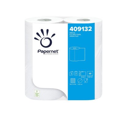 Popier.rankšluoščiai Papernet 10,34 m, 2 sl., 2rul.