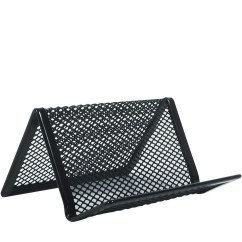 Stovelis vizitinems kortelėms metalinis