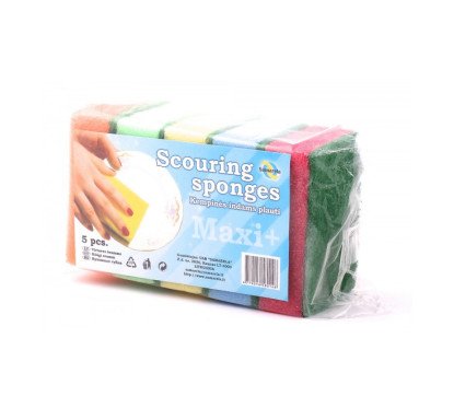 Kempinėlės indams plauti (5vnt.)