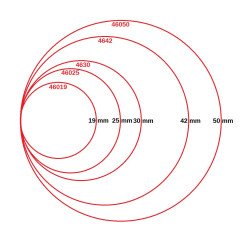 Gumytė TRODAT apvalūs