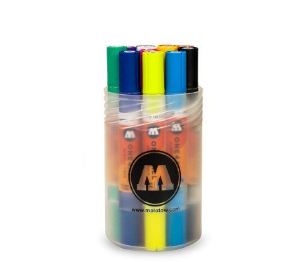 Akrilinis žymeklis ONE4ALL Twin 1,5/4 mm Box1 x 12