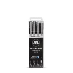 Rinkinys Blackliner - 4 vnt