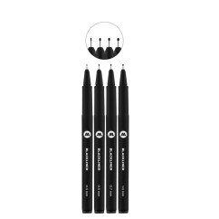 Rinkinys Blackliner - 4 vnt