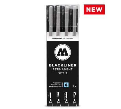 Rinkinys Blackliner - 4 vnt