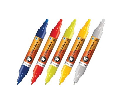 Akrilinis žymeklis ONE4ALL Twin 1,5/4 mm