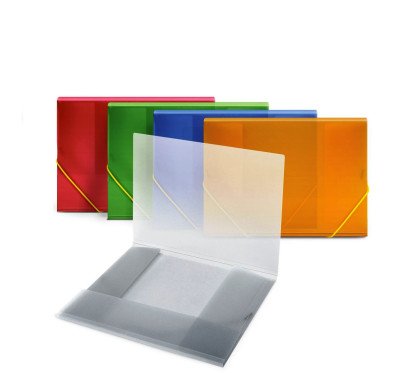 Aplankas plastikinis, su gumele