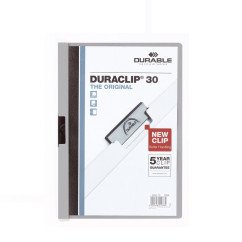 Aplankas su metaliniu spaustuku Duraclip