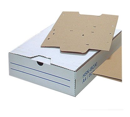 Archyvinė dėžė A4 Baltas 8cm HSK