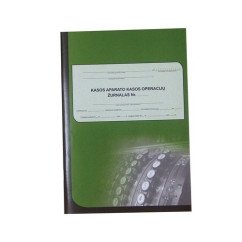 Kasos operacijų žurnalas A4 vertikalus