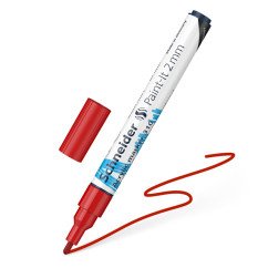 Akrilinis.žymeklis Paint-It 310 2 mm juodas