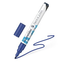 Akrilinis.žymeklis Paint-It 310 2 mm juodas