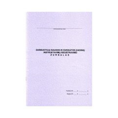 Darbuotojų saugos ir sveikatos įvadinių instruktavimų registracijos žurnalas