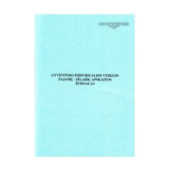 Gyventojo individualios veiklos pajamų-išlaidų apskaitos žurnalas