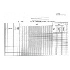 Mėnesio darbo laiko apskaitos žiniaraštis A4 14 asm.