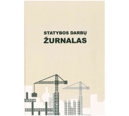 Statybos darbų žurnalas