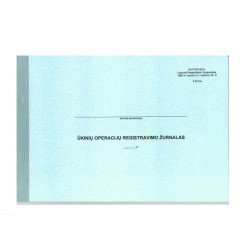 Ūkinių operacijų registravimo žurnalas, F-2 I, 36 lp.