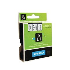 Juostelė LabelManager 160 pp 12mmx7m balt./juod.spauda