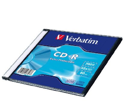 Verbatim CD-R 52x, 700 MB pl.dėž.