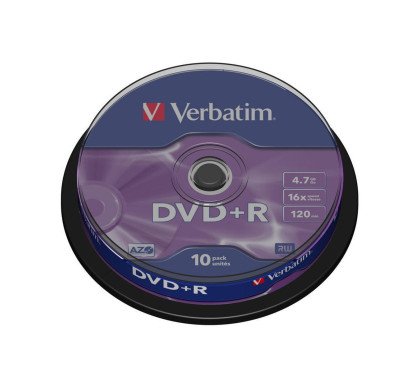 Verbatim DVD+R, iešmas