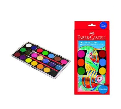 Akvarelinis dažai 12 sp.Faber-Castell