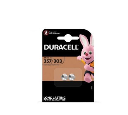 Elementai Duracell SR44,(357/303) 2vnt.