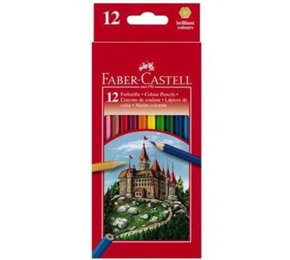 Pieštukai spalvoti Faber-Castell
