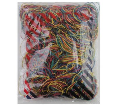 Gumelės 40mm 1000g įvairių spalvų