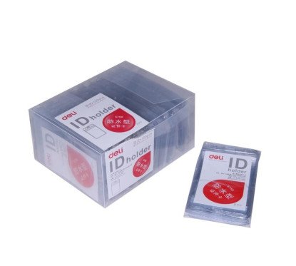 Asmens indentifikavimo kortelių dėklas Deli 56x91 vertic.