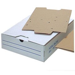 Archyvinė dėžė A4 Baltas 8cm HSK