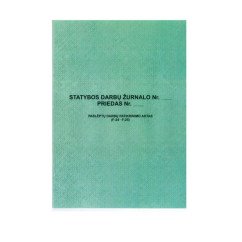 Statybos darbų žurnalo priedas F-24-F-25