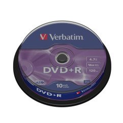 Verbatim DVD+R, iešmas