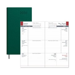 Darbo kalendorius Midi PU 90x167mm