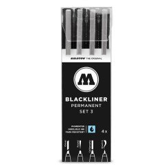 Rinkinys Blackliner - 4 vnt