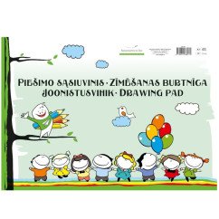 Piešimo sąsiuviniai 20 lap.A3 120g