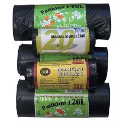 Šiukšlių maišelis storas