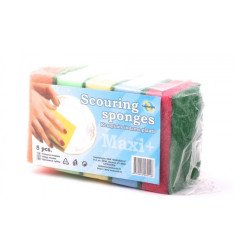 Kempinėlės indams plauti (5vnt.)