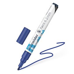 Akrilinis.žymeklis Paint-It 310 2 mm juodas