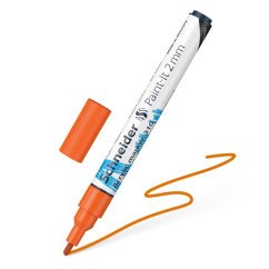 Akrilinis.žymeklis Paint-It 310 2 mm juodas