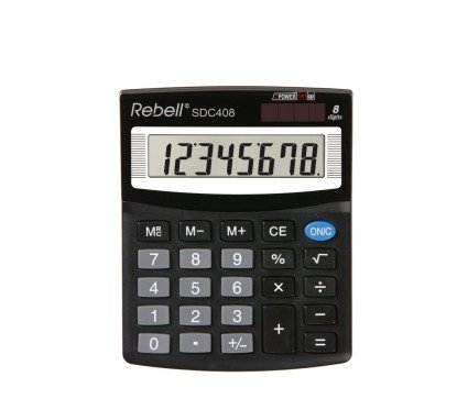 Skaičiuotuvas SDC- 408 Rebell