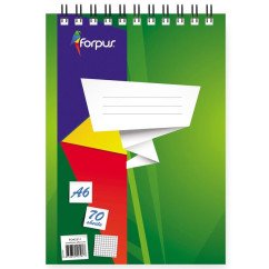 Bloknotas Forpus su spirale